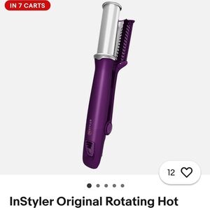 Original Instyler Purple Rotating Hot Iron